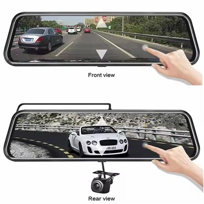 2chs 9.66 "ekran dèyè-View glas DVR